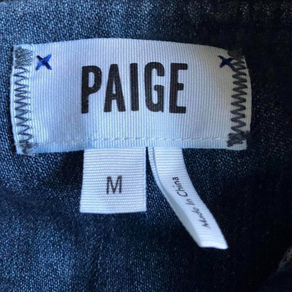 Paige Blue Denim Jacket - Picture 3 of 8